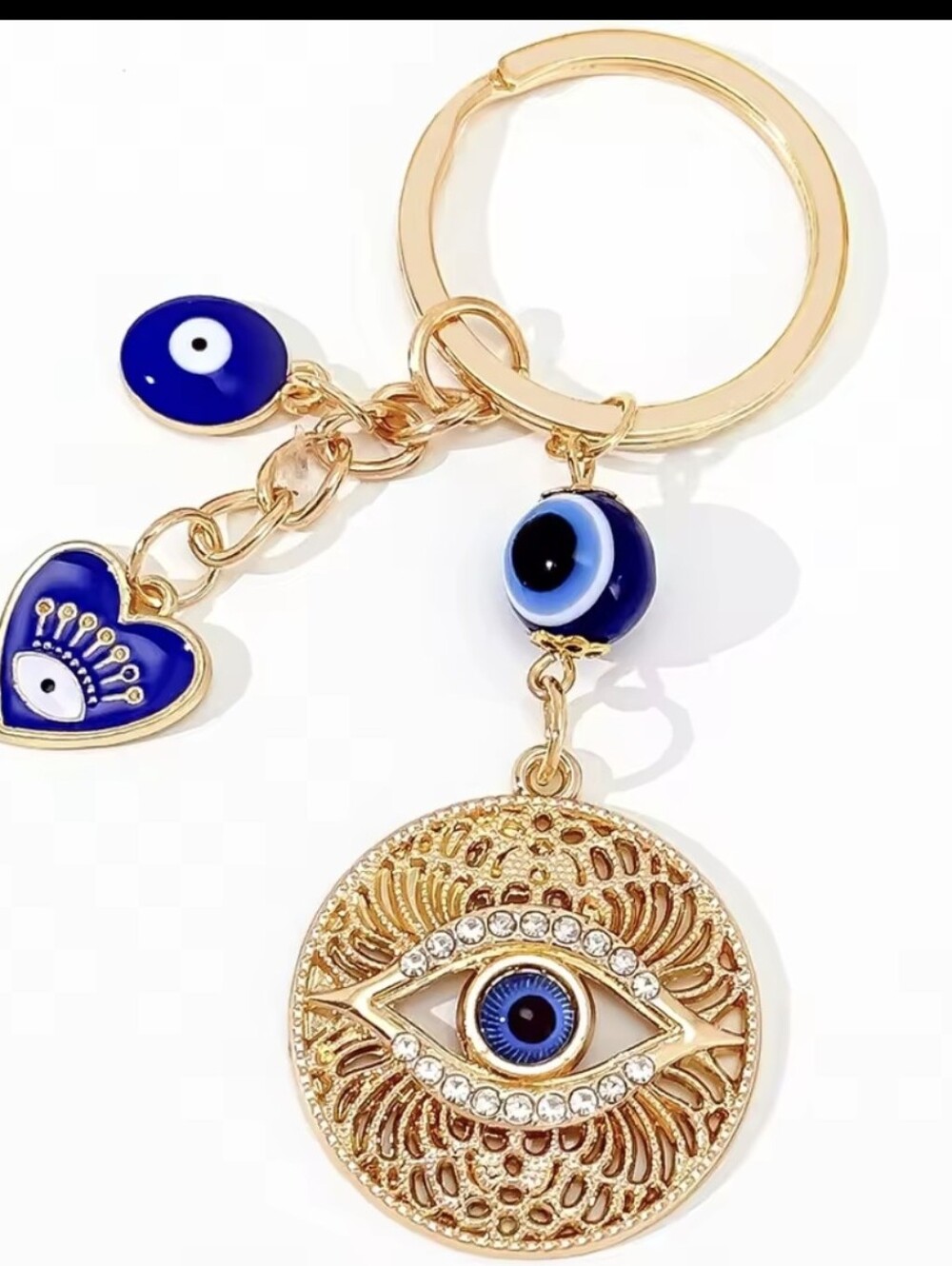  Evil Eye Bag Charm Keychain